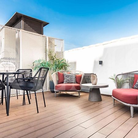 Penthouse Suite With Rooftop In The Heart Of Malaga By Rems Buitenkant foto