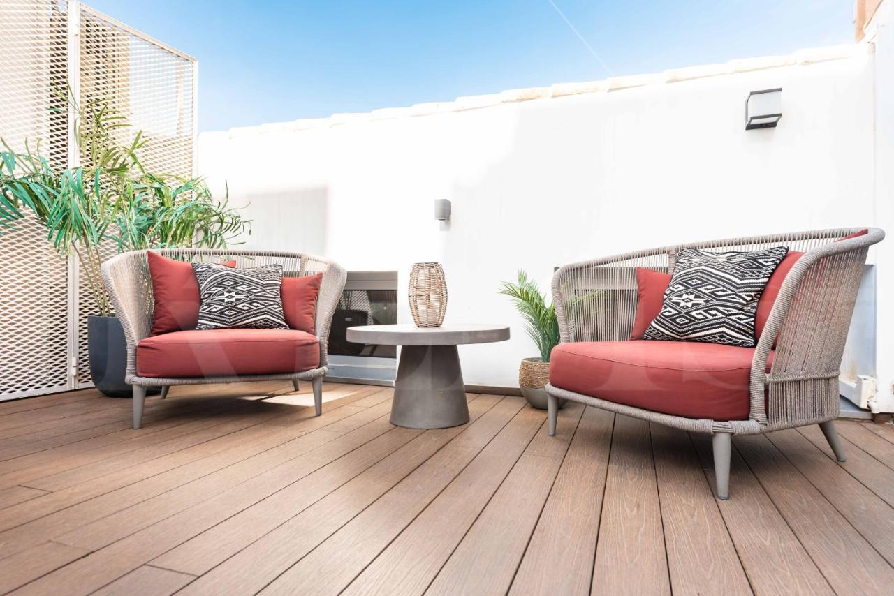 Penthouse Suite With Rooftop In The Heart Of Malaga By Rems Buitenkant foto