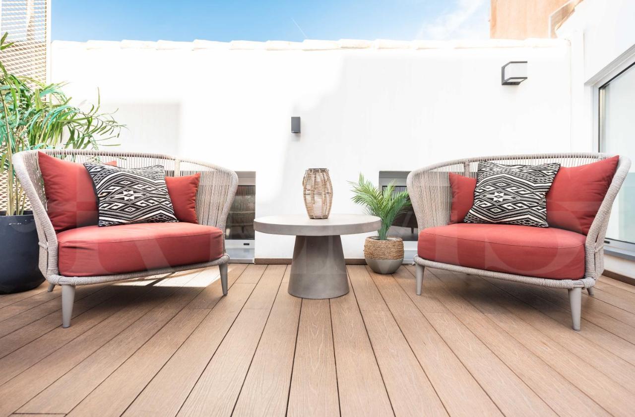 Penthouse Suite With Rooftop In The Heart Of Malaga By Rems Buitenkant foto